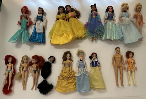 Lotto mini bambole disney - mini,